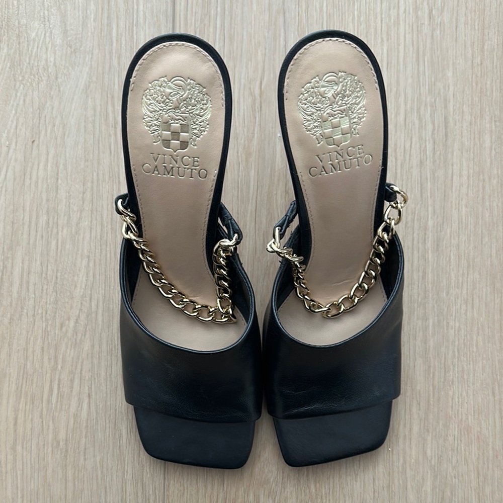 Vince Camuto Baminie Embellished High Heel Sandals - size 8 (38.5 EU)